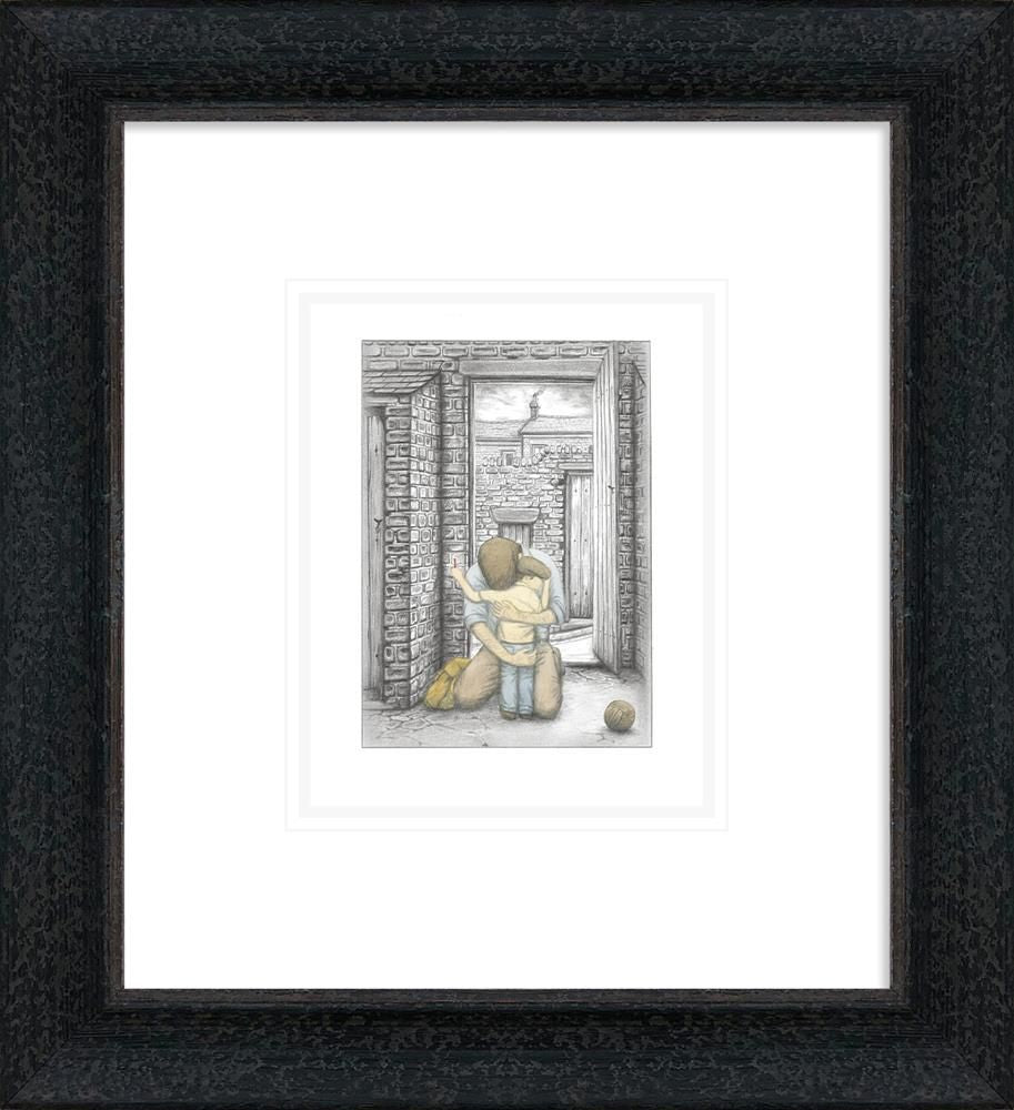Leigh Lambert - 'I'm All Yours Now Son - Sketch' - Framed Limited Edition Art