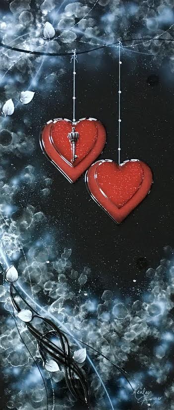 Kealey Farmer - 'Love is the Key Silver' - Framed Limited Edition