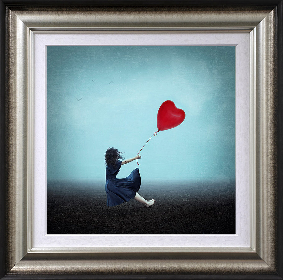 Michelle Mackie - 'Holding Onto Her Heart' - Framed Original