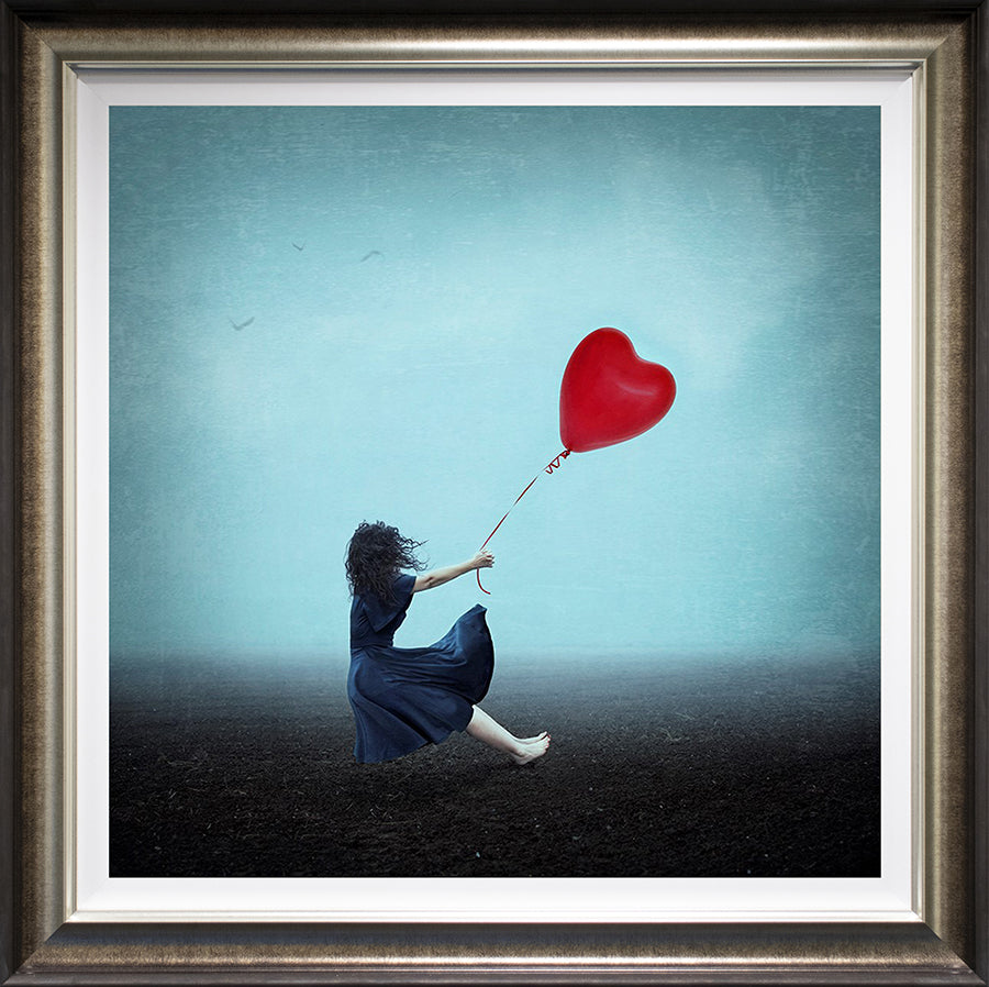 Michelle Mackie - 'Holding Onto Her Heart' - Framed Limited Edition