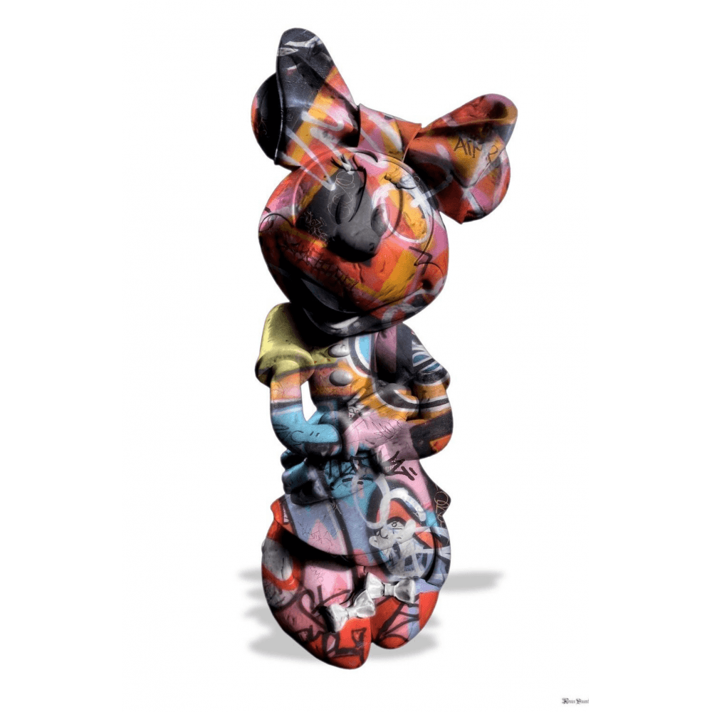 Monica Vincent - 'Graffiti Minnie' - Framed Limited Edition Print