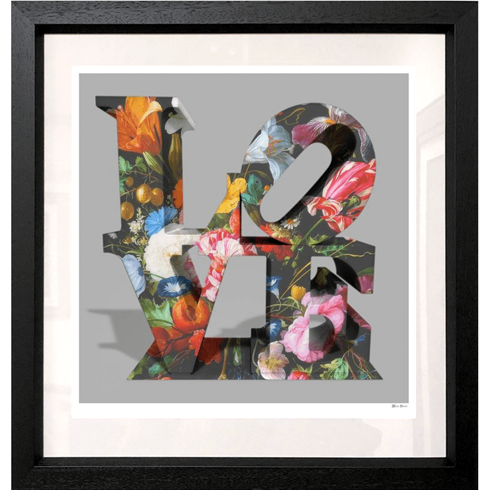 Monica Vincent - 'Love Floral' - Framed Limited Edition Print