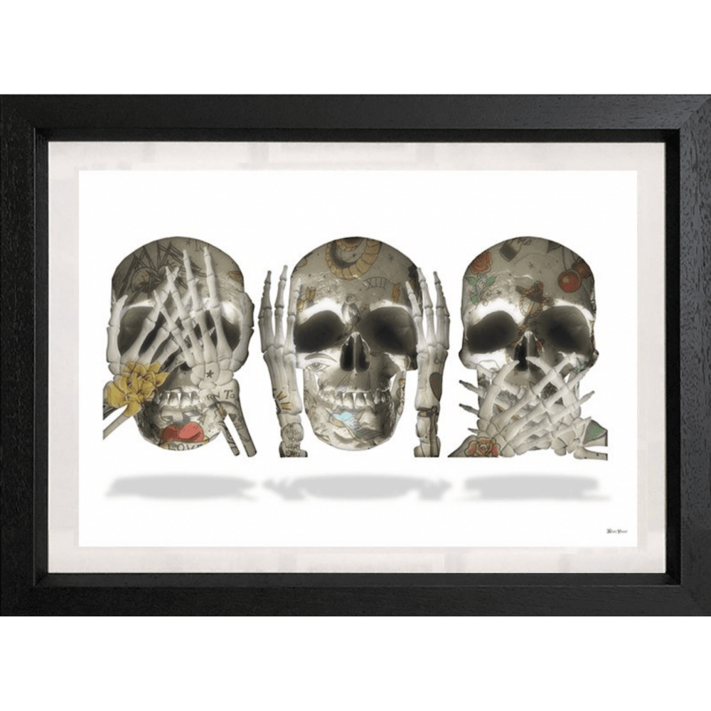 Monica Vincent - 'See No Evil' - Framed Limited Edition Print