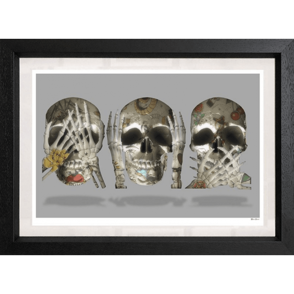 Monica Vincent - 'See No Evil' - Framed Limited Edition Print