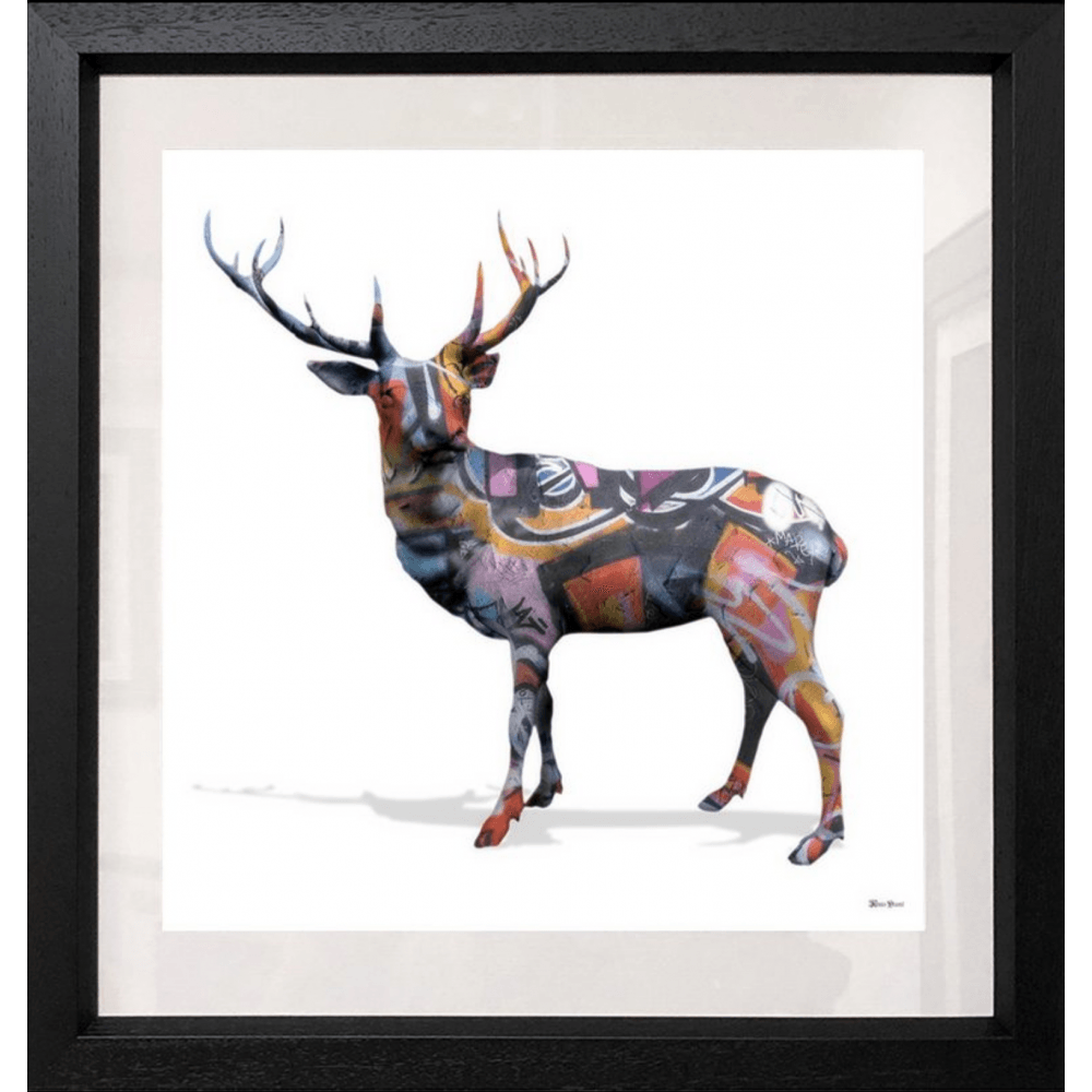 Monica Vincent - 'The Stag Do' - Framed Limited Edition Print