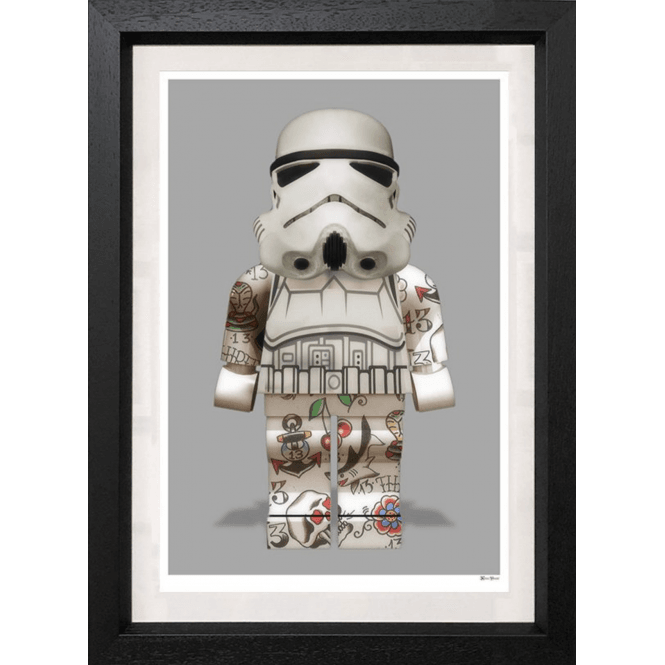 Monica Vincent - 'Lego Stormtrooper' - Framed Limited Edition Print