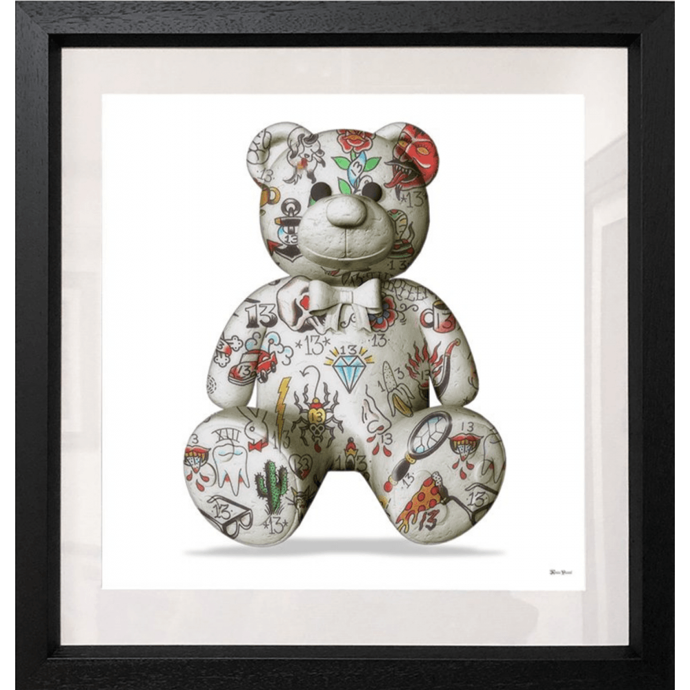 Monica Vincent - 'Teddy Bear' - Framed Limited Edition Print