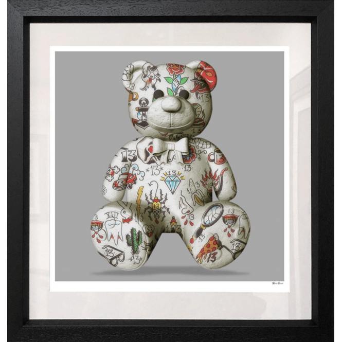 Monica Vincent - 'Teddy Bear' - Framed Limited Edition Print