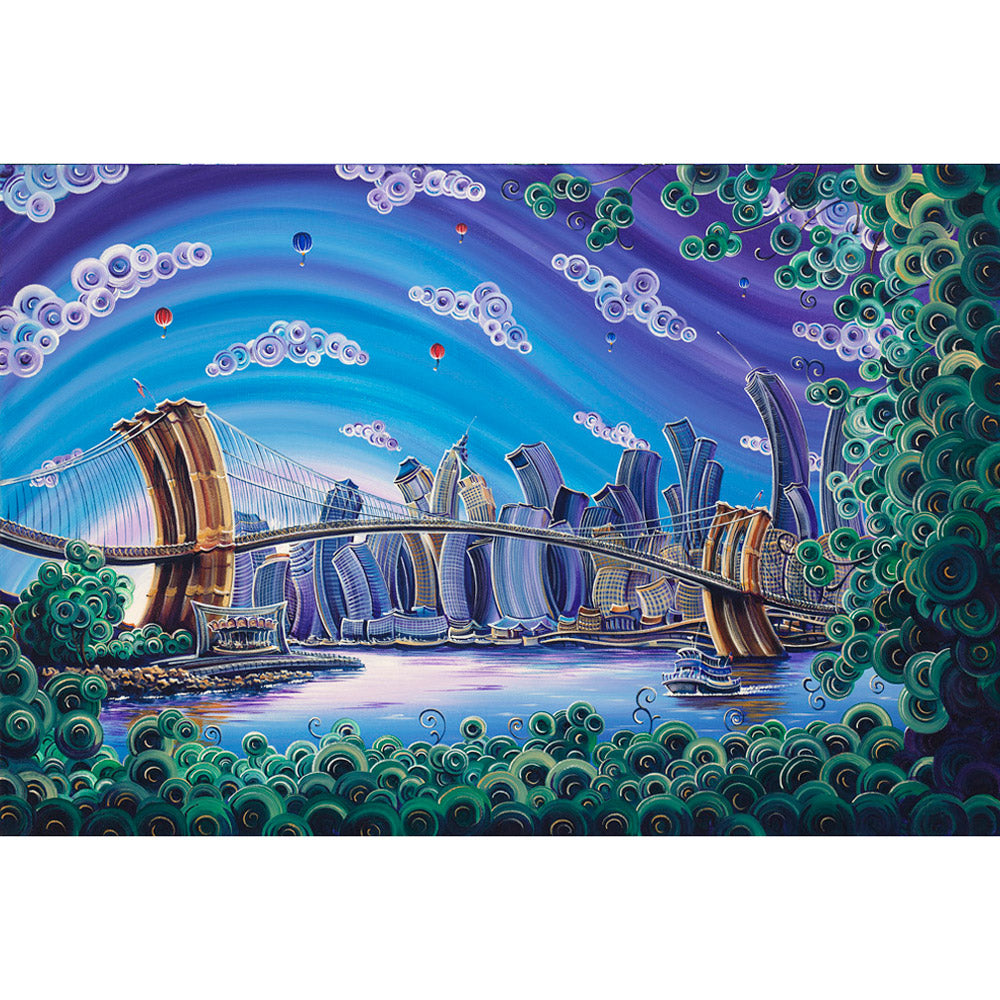 Rayford - 'Summer In New York' - Framed Original Art