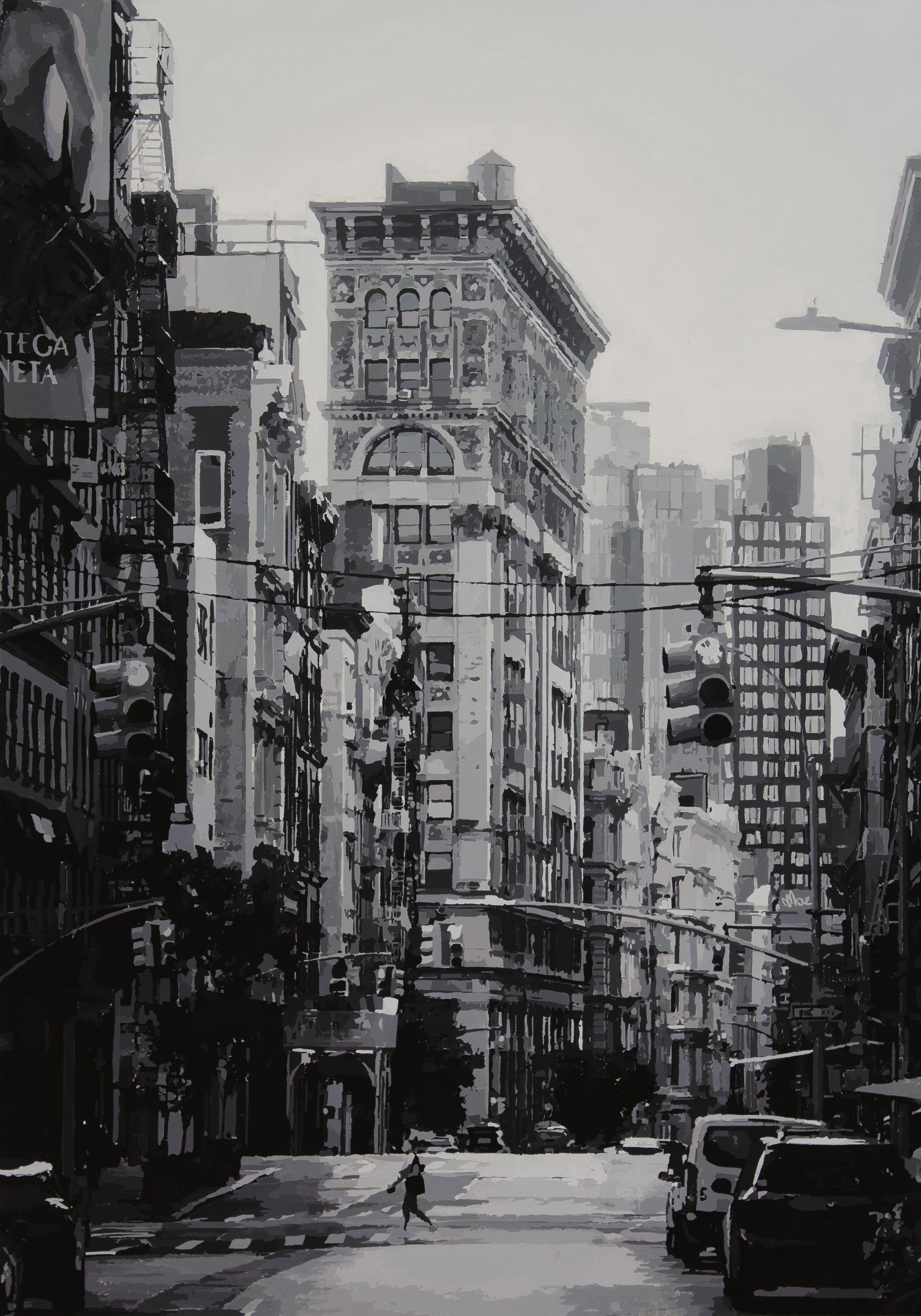 Marco Barberio - 'New York City SoHo' - Original Art