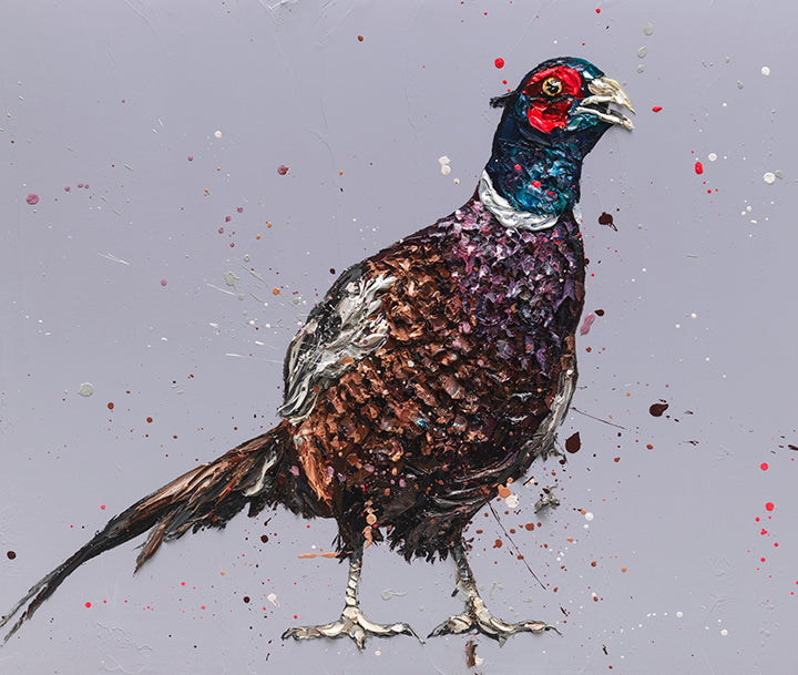 Paul Oz - 'Jack the Pheasant' - Framed Limited Edition