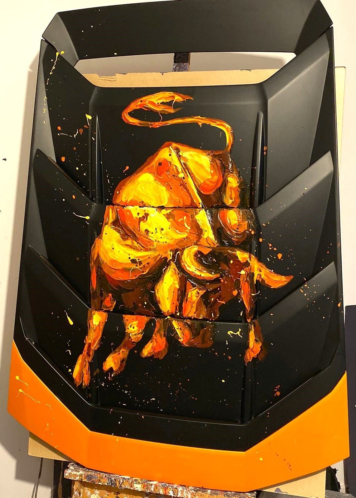 Paul Oz - Lamborghini Panel Artwork