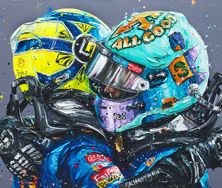 Paul Oz  'McLaren Monza' - Framed Limited Edition (Giclee Print & Canvas)