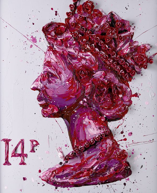 Paul Oz - 'Queen of Roses' - Framed Limited Edition
