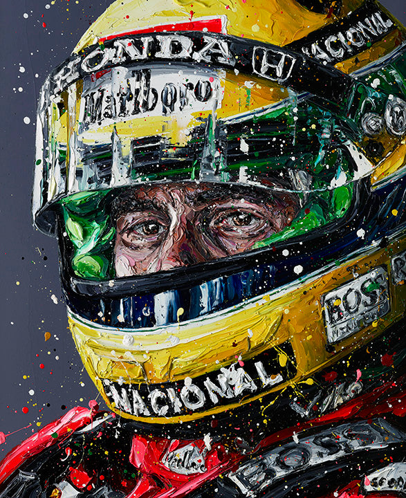 Paul Oz - 'Senna 2018' - Framed Limited Edition