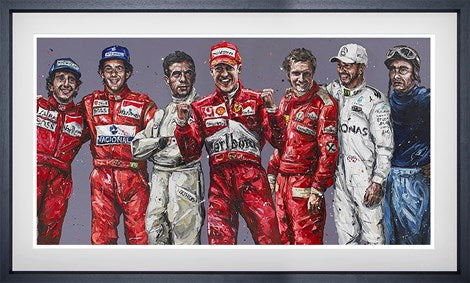 Paul Oz - 'Magnificent 7' - Framed Limited Edition