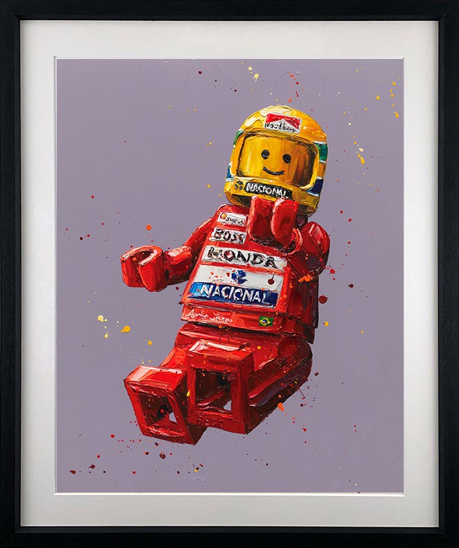 Paul Oz - 'Senna Lego' - Framed Limited Edition