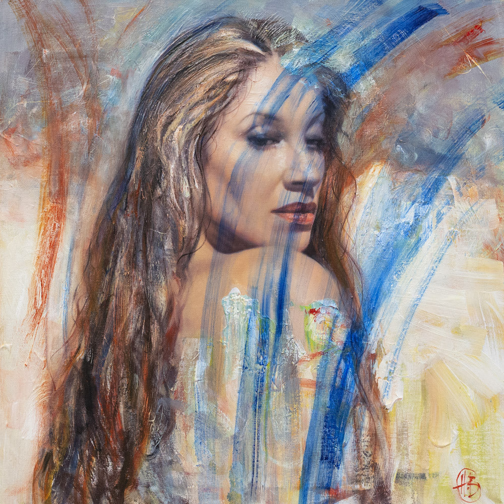 Hamish Blakely - 'Rainbow' - Framed Original Art