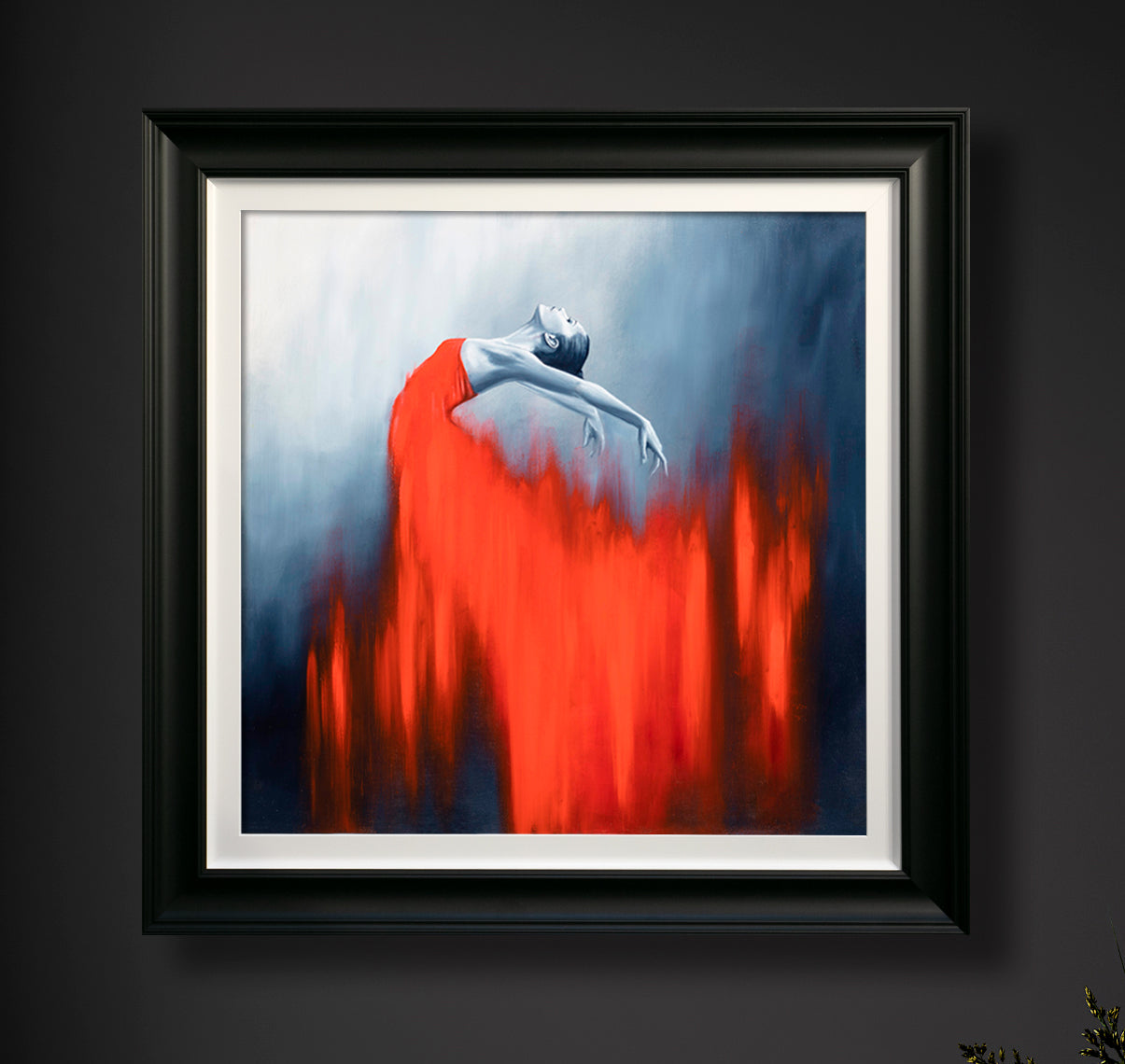 Ben Payne - 'Red Dancer' - Framed Original Art