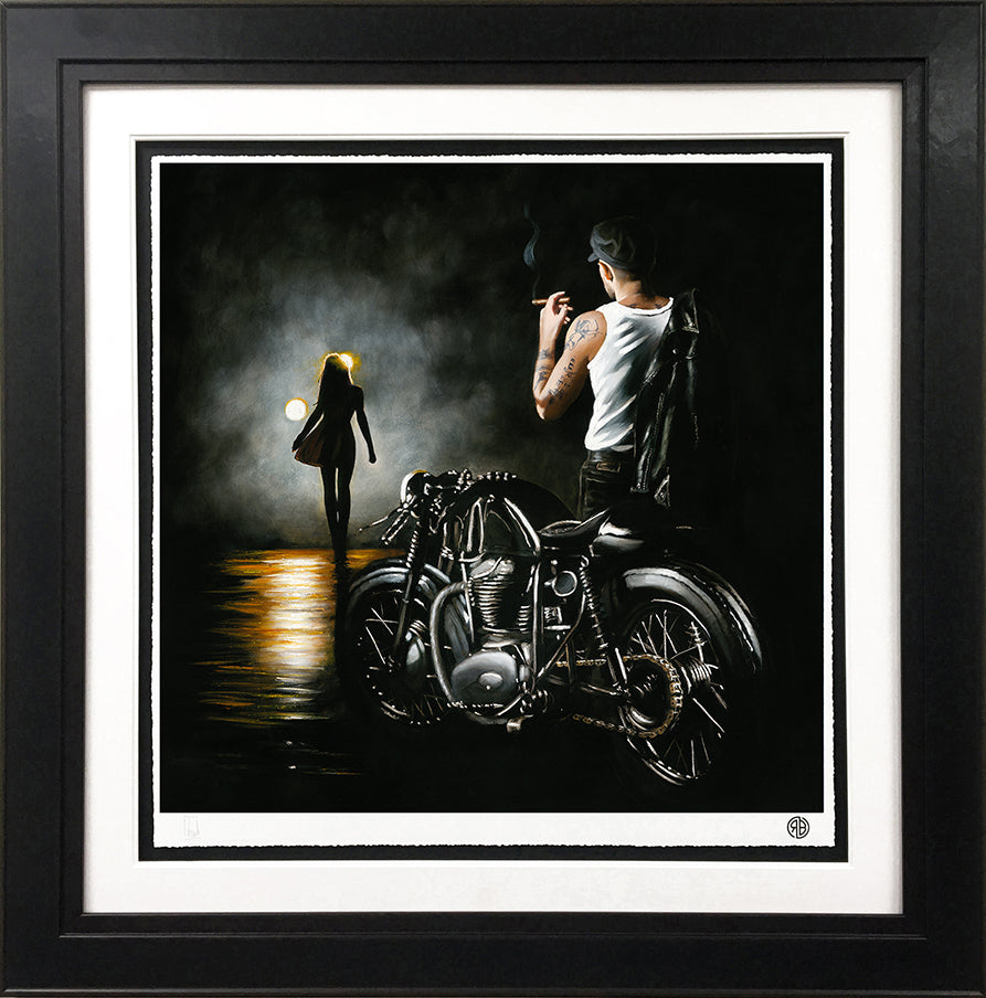 Richard Blunt - 'Leave The Motor Running' - Framed Limited Edition Art