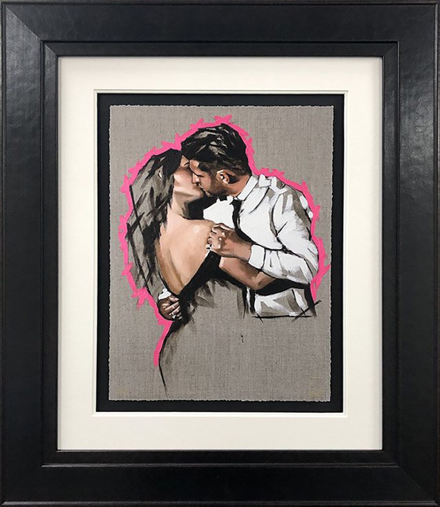 Richard Blunt - 'I Want All My Lasts To Be With You - Original Sketch' - Framed Limited Edition