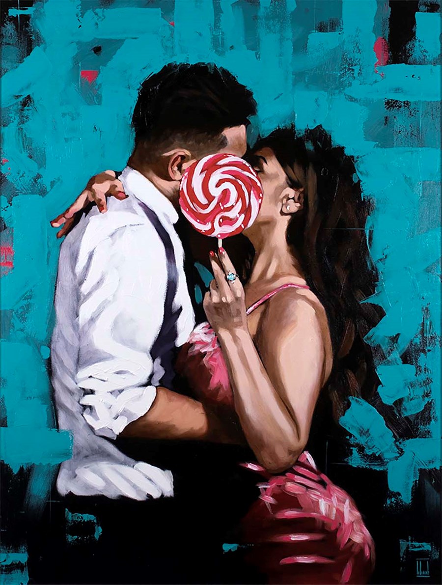 Richard Blunt - 'Strawberry Swirl' - Limited Edition Art
