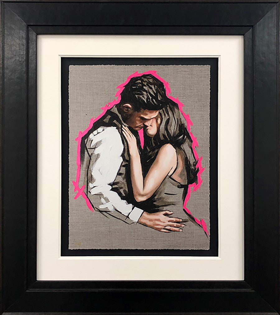 Richard Blunt - 'You're All My Heart Ever Talks About' - Original Sketch' - Framed Limited Edition