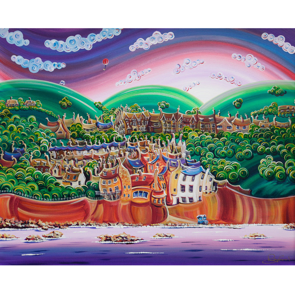 Rayford - 'Robin Hoods Bay' - Framed Original Art