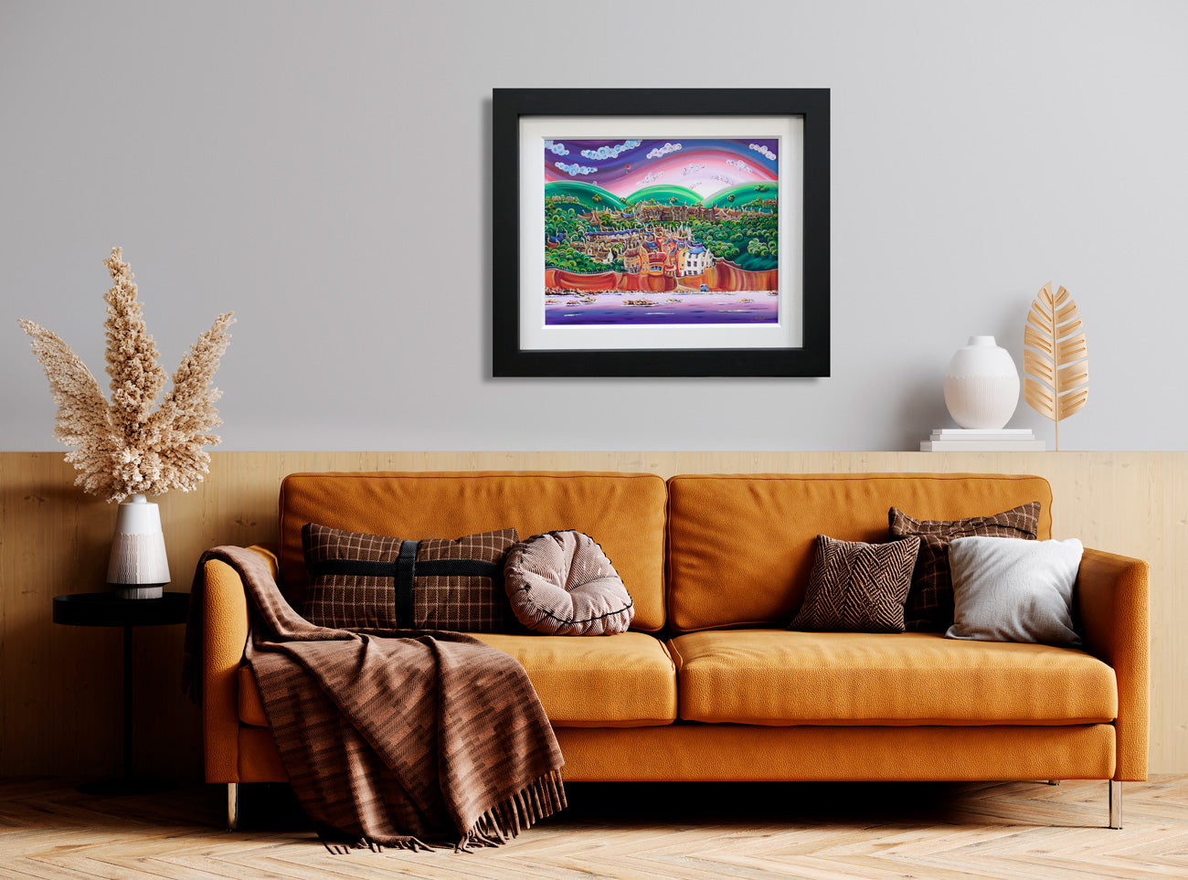Rayford - 'Robin Hoods Bay' - Framed Original Art