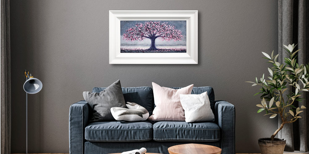 Chris Pennock - 'Silver Blossom' - Framed Limited Edition