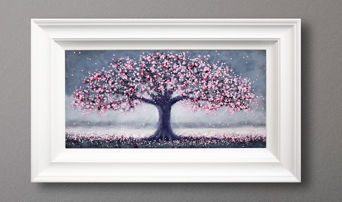 Chris Pennock - 'Silver Blossom' - Framed Limited Edition