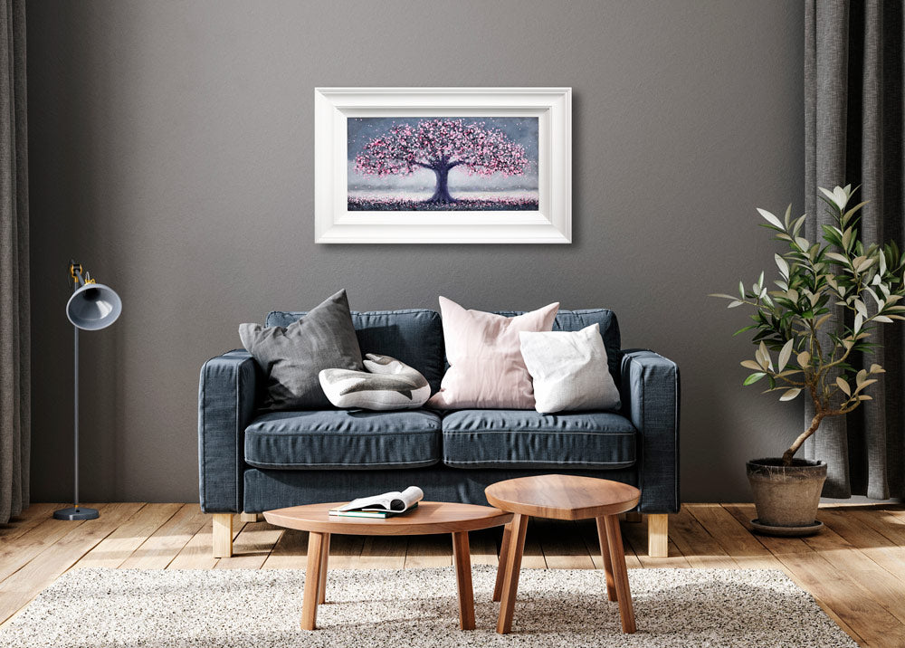 Chris Pennock - 'Silver Blossom' - Framed Limited Edition