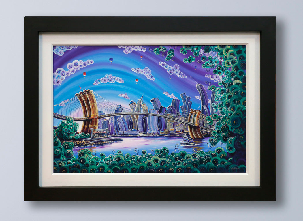 Rayford - 'Summer In New York' - Framed Original Art