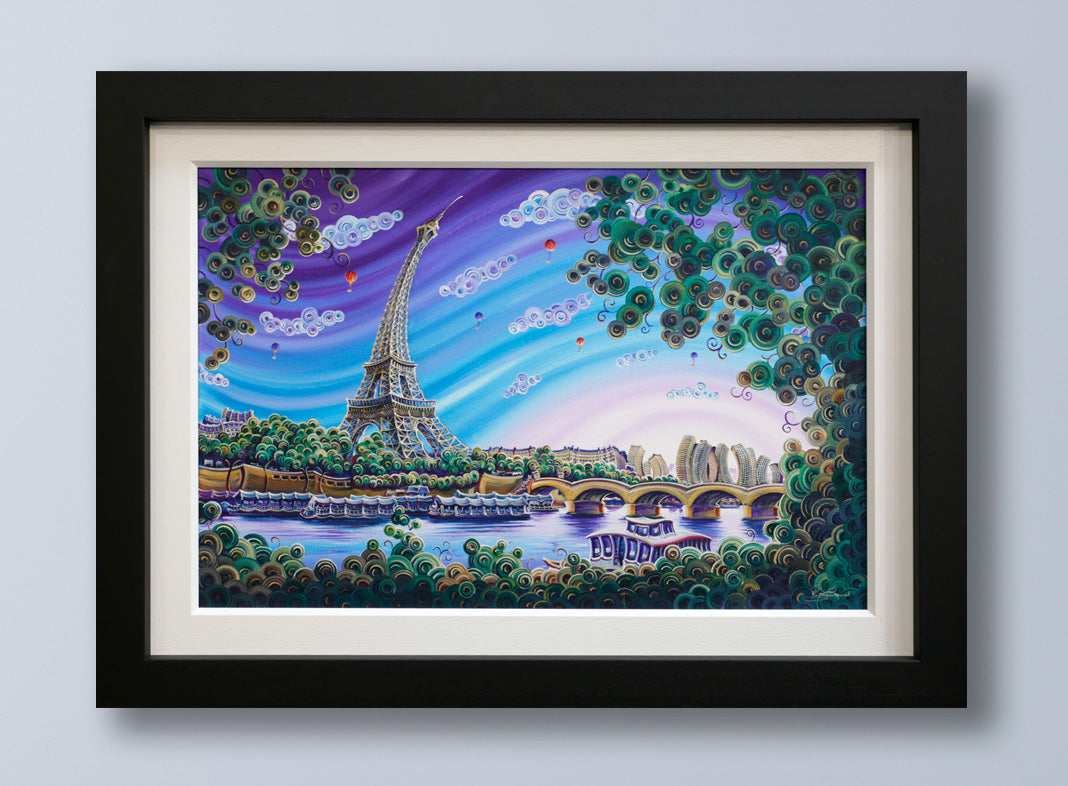 Rayford - 'Summer In Paris' - Framed Original Art