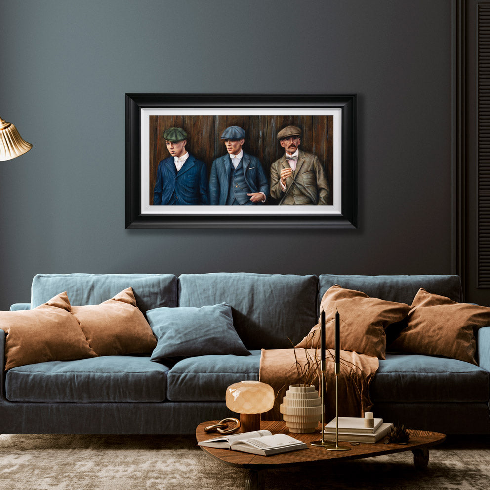 Adrian Hill - 'The Shelby Brothers'- Framed Limited Edition