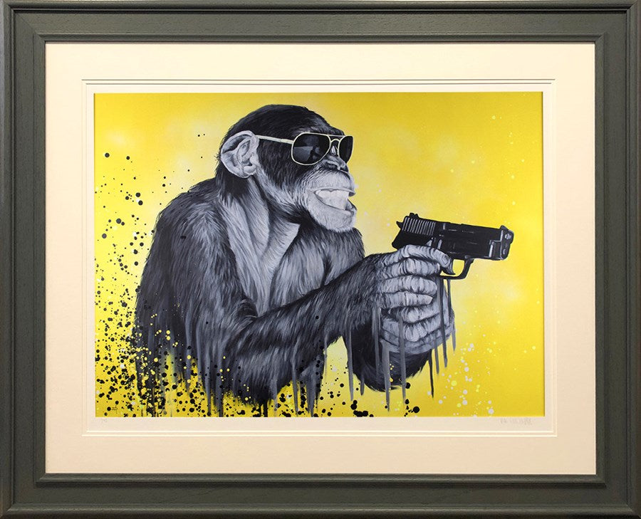 Dean Martin  'Speak to the Monkey'  Framed Original Art