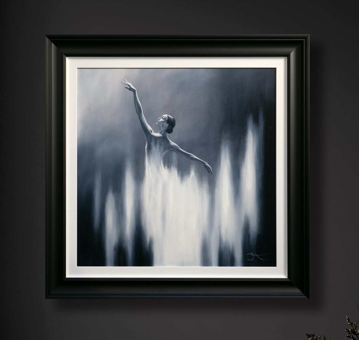 Ben Payne - 'White Dancer' - Framed Original Art