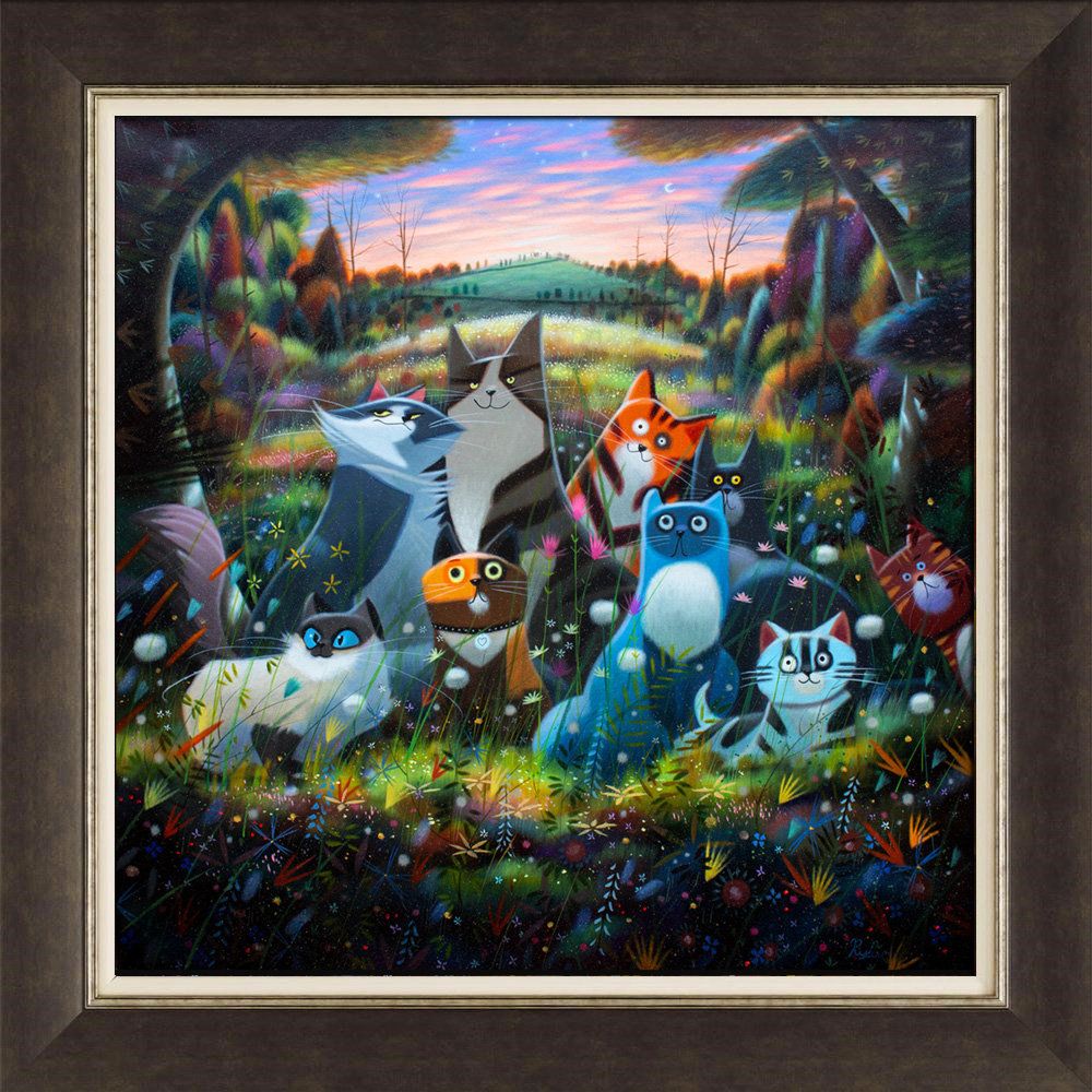 Ryder - 'The Woodland Adventures Of Lord Perigrine And Lady Bobbles & Co' - Framed Limited Edition Art