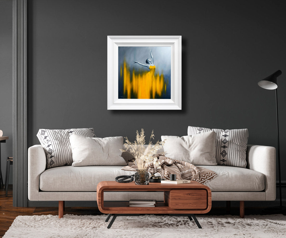 Ben Payne - 'Yellow Dancer' - Framed Limited Edition