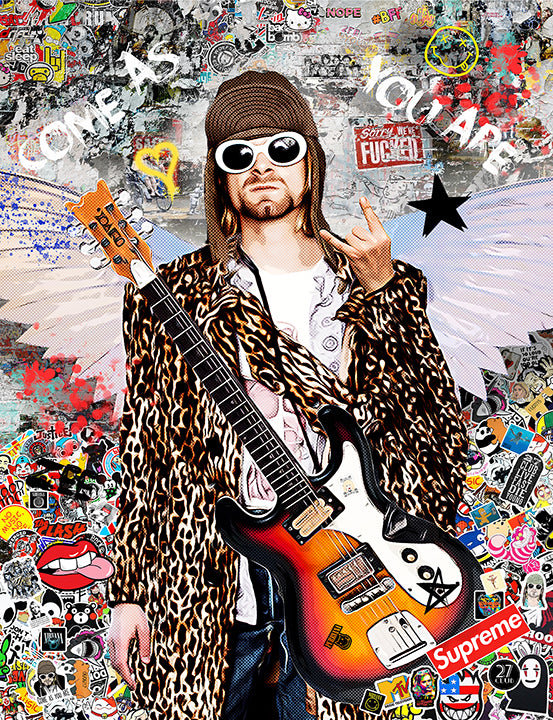 Zee - 'Come As You Are' - Framed Limited Edition Art