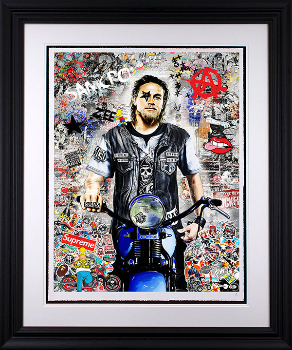 Zee - 'Anarchy' -  Framed Limited Edition Art