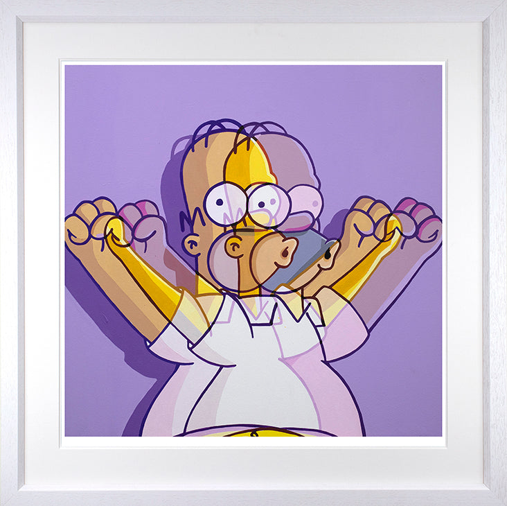 Zombi - 'D'Oh!' - Framed Limited Edition Print